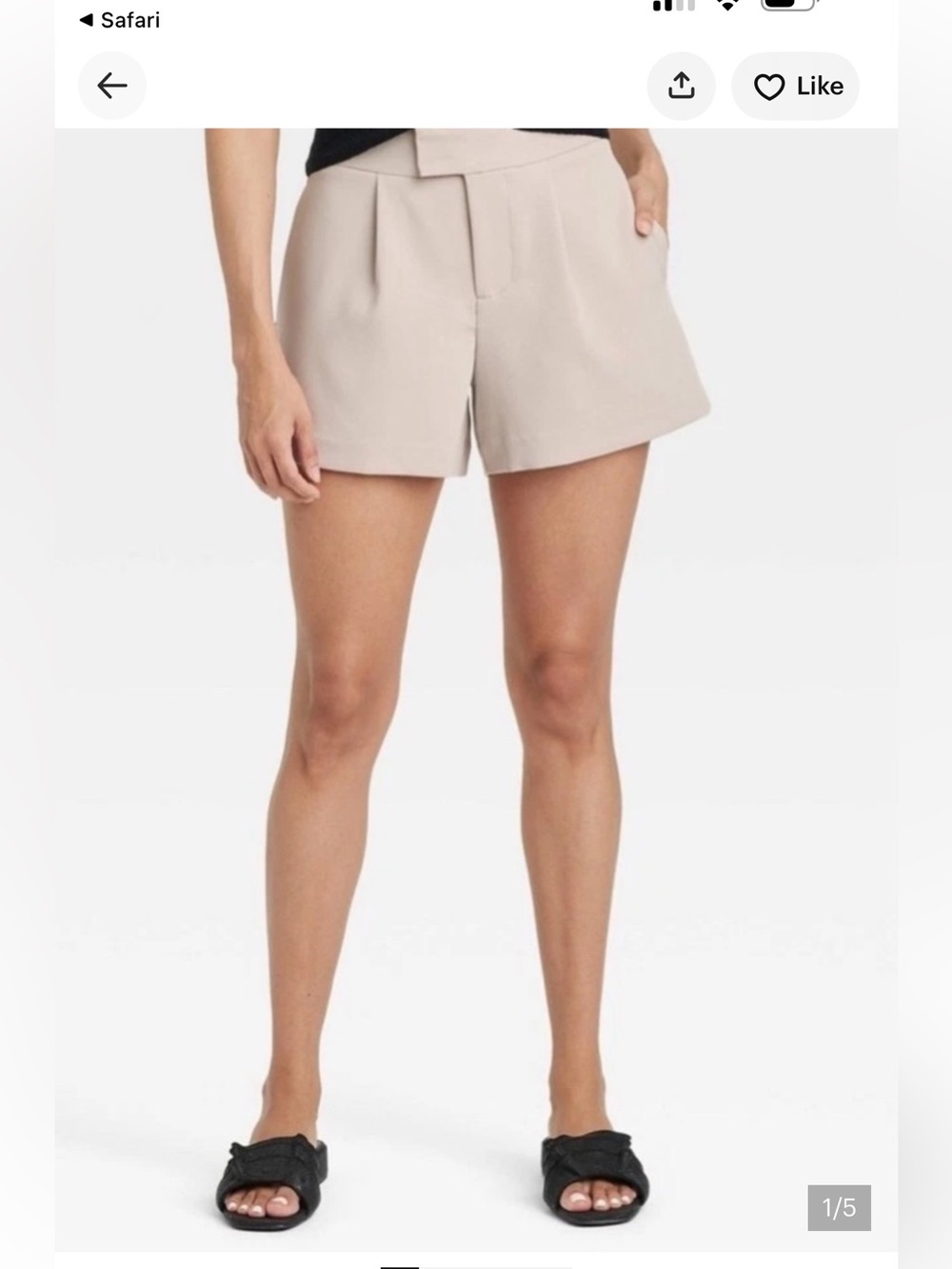 a new day™ Stretch High-Rise Shorts 6